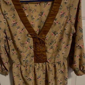 Rue 21 floral summer dress size small